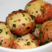 Butter Steamed New Potatoes