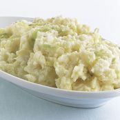 Sour Cream and Leek Mashed Potatoes