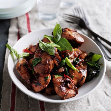Thai Chicken with Basil
