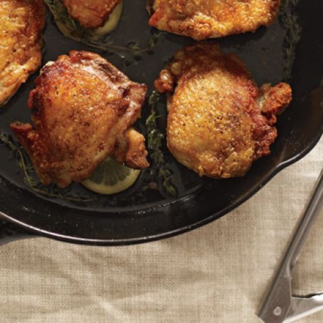 Perfect Pan-Roasted Chicken Thighs