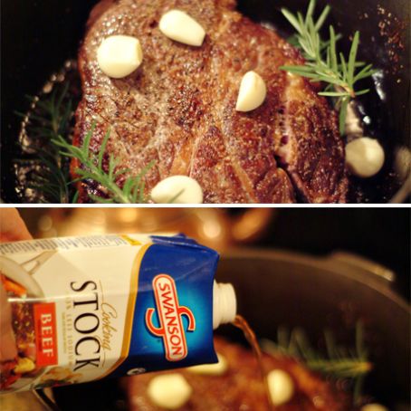 Pot Roast with Rosemary and Garlic