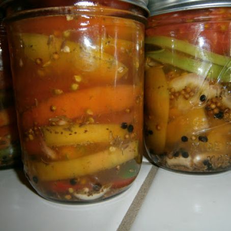 Pickled Green or Grape Tomatoes