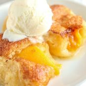 4 INGREDIENT PEACH DUMPLINGS