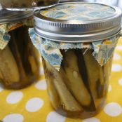 Sweet Dill Refrigerator Pickles