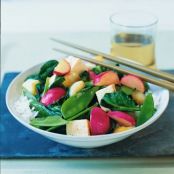 Vegetable Stir-Fry with Ginger Vinaigrette