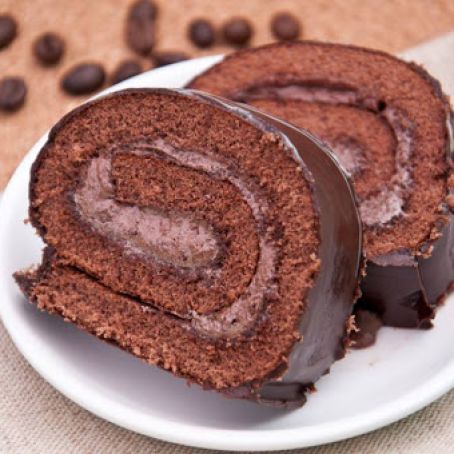 Easy Sinful Chocolate Cake Roll