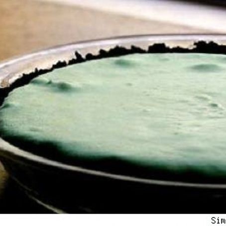 Grasshopper Pudding Pie