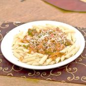 Italian Sausage and Peppers with Penne