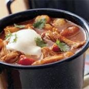 Slow Cooker Chunky Chicken Chili