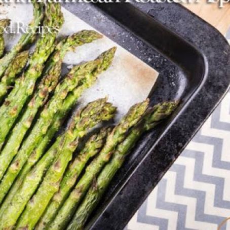 Garlic and Parmesan Roasted Asparagus