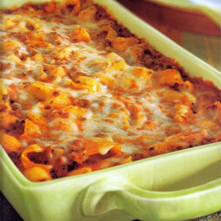 Beef and Mozzarella Bake