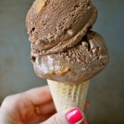 Chocolate Peanut Butter Banana & Cookie Chunk Ice Cream