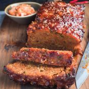 korean meatloaf with gochujang glaze