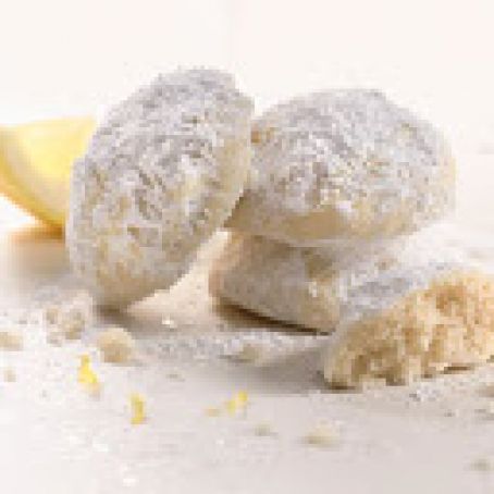 Lemon Snowball Cookies