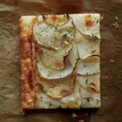 Red Potato and Apple Galette