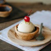 Peanut Butter Cookie Bowls