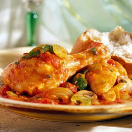 Slow Cooker Chicken Cacciatore