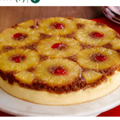 Pineapple Upside-Down Cheesecake