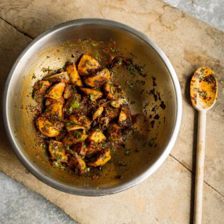 Harissa Roasted Potatoes