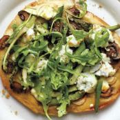 Asparagus & Ricotta Pizzas