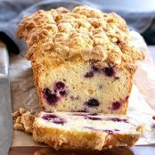 Blueberry Muffin Bread, GF