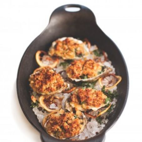 Chef Tyler Brown Oyster's Hermitage