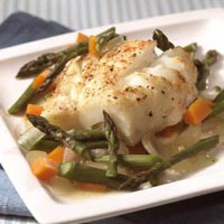 Whitefish with Roasted Asparagus