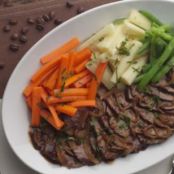 Coffee-Braised Pot Roast with Caramelized Onions