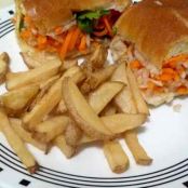 Malt Vinegar Oven Fries for 2