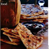 vGrilled Rosemary Flatbreads