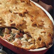 CHICKEN & FALL VEGETABLE POT PIE