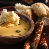 Cheesy Beer Fondue