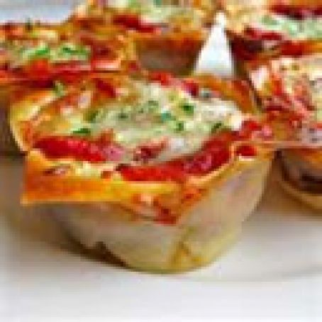 Smoked Mac n Cheese Lasagna Cups