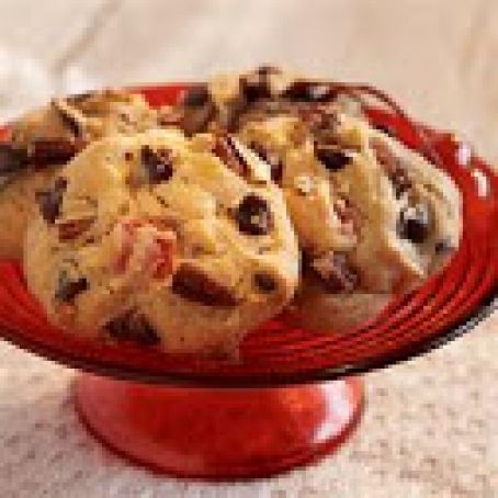 Cookies:  Chewy Cherry Chocolate Chip Cookies