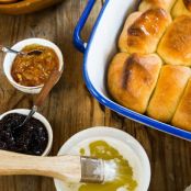 Grandma Etta's Parker House Rolls