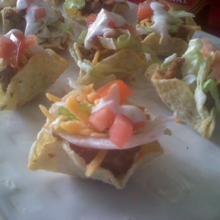 ~Taco Salad Sliders!