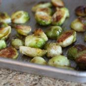 Roasted Brussels Sprouts With Garlic