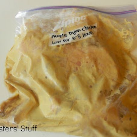 Maple Dijon Glazed Chicken