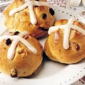 Bread Machine Hot Cross Buns