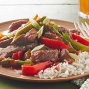 Asparagus & Beef Stir-Fry