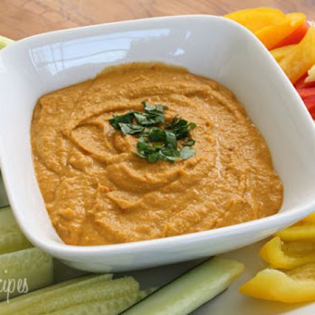 Chick Pea & Roasted Pepper Dip