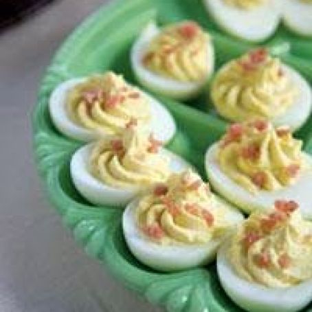 Deviled Eggs with Ham