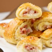 Appetizers: Ham and Cheese Pretzel bites