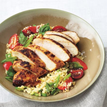 Spiced Chicken With Couscous Salad