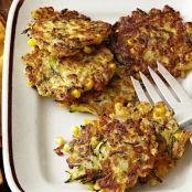 Sides (Zucchini-Corn Fritters)