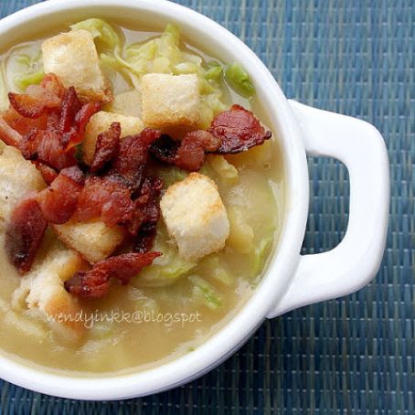 SOUP - Potato and Savoy Cabbage Soup