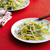 Turnip Winter Slaw With Mango, Celery & Ginger
