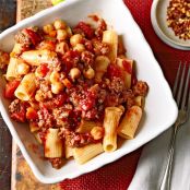 Beef Ragu with Garbanzo Beans