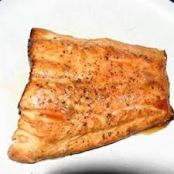 Pepper-Honey Cedar Plank Salmon