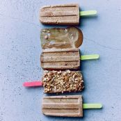 Creamy Mocha Ice Pops
